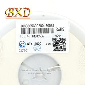 Tụ gốm gốc tcc0805cog220j500bt 0805 220j 22pf 50V 5% <span class=keywords><strong>COG</strong></span>/npo chip tụ điện - Product Image 2