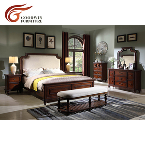 Giường Gỗ Thiết Kế Đơn Giản Của Đồ Nội Thất Phòng Ngủ Giường Cỡ King Mềm WA319 - Product Image 2