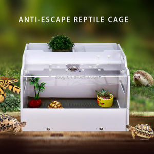 60 80 120 haute qualité pvc mousse conseil affichage reptiles cas terrarium petanti-évasion reptile cage - Product Image 2