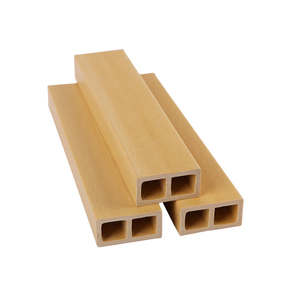 Ecológico Retardador de chama Quadrado Tubo de Pvc Reciclado Madeira Da Malásia - Product Image 3