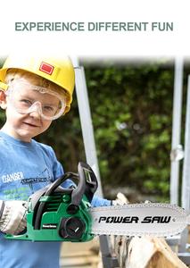 DWI divertido simulación carpintero motosierra juguete finja el juego para los niños - Product Image 3