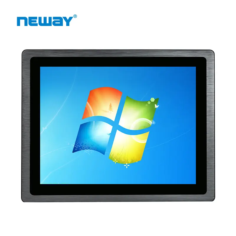 17 pulgadas touch panel industrial pc OEM AIO PC i3 CPU todo en uno pc embebido