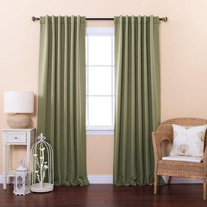 <span class=keywords><strong>Moderno</strong></span> más popular de color sólido de oliva de la habitación de los niños al por mayor cortinas de tela - Product Image 1