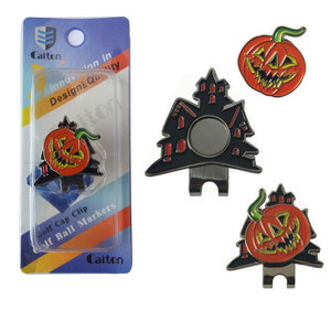 Caiton Halloween meltal clip del sombrero del golf del marcador de la bola de golf fábrica C257 - Product Image 6