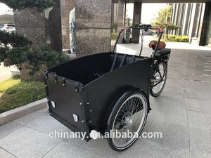 <span class=keywords><strong>Bicicletta</strong></span> <span class=keywords><strong>Elettrica</strong></span> da Carico a Tre Ruote C-UB9034E a Carico Anteriore per Trasporto Bambini con Pedalata Assistita - Product Image 3