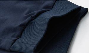 Pantalones cortos informales de algodón personalizados para hombre, pantalones capri 3/4 para correr, pantalones cortos transpirables por debajo de la rodilla - Product Image 4