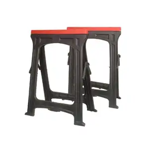 Cheap folding sawhorse table legs with anti-slip mat