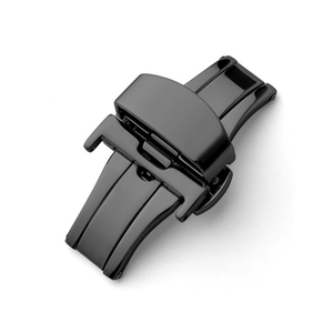 Tschick Khóa Đồng Hồ Khóa Đôi Bằng Thép Không Gỉ Chất Lượng Tốt 12 16 18 20 22 24Mm Khóa Đồng Hồ Triển Khai Tất Cả Bướm Tỏa Sáng - Product Image 4