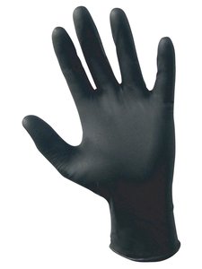 6 mil, Black <span class=keywords><strong>Nitrile</strong></span> gloves disposable fpr without dust,/Medical grade/LaTeX/rubber food safe - Product Image 4