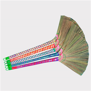 Manufacturer Wholesale Long <b>Handle</b> Handicraft <b>Brooms</b> with Bamboo <b>Broom</b> Head and <b>Wood</b> Stick Dustpan for Home Cleaning - Product Image 5