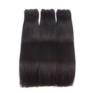 100 por ciento malayo doble dibujar humano recto cutícula alineada del pelo de <span class=keywords><strong>la</strong></span> trama de <span class=keywords><strong>la</strong></span> máquina - Product Image 3