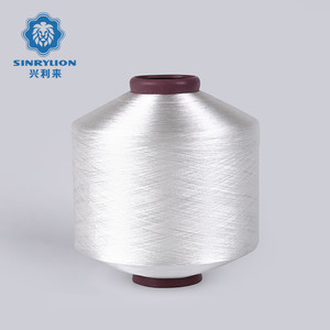 Hilo de Poliéster Reliance Price Warp 650TPM Brillante Trilobal Crudo Blanco de Alta Torsión 50/24 Fdy 50 48 para Tejido - Product Image 1
