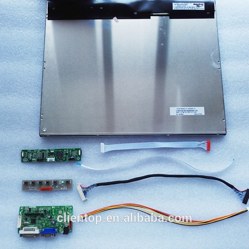 DVI VGA LVDS LCD Controller Driver Board for 19