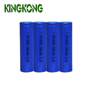 2200 мАч аккумуляторная цилиндрические 18650 <span class=keywords><strong>3</strong></span>.7 В батареи - Product Image 4