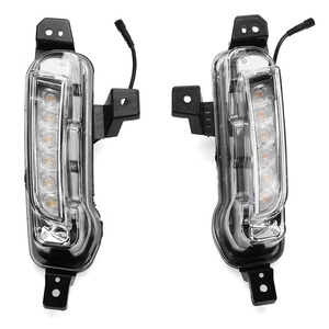 Luz antiniebla DRL para coche, luz LED de circulación diurna para <span class=keywords><strong>Suzuki</strong></span> <span class=keywords><strong>Vitara</strong></span> 2015 2016 2017 <span class=keywords><strong>2018</strong></span>, función de señal de giro, impermeable, ABS 12V - Product Image 3