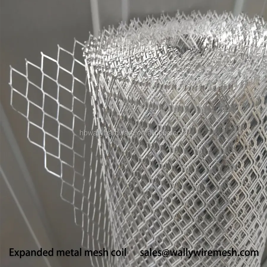 Prezzo di fabbrica in acciaio inox ampliato maglia di alluminio/alluminio expanded metal mesh