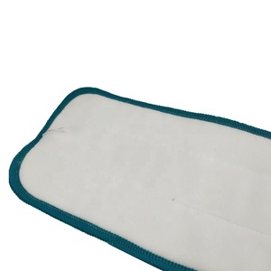 Màu xanh lá cây 18 inch sợi nhỏ làm sạch xoắn lau pad sọc lau refill với móc và vòng lặp - Product Image 6