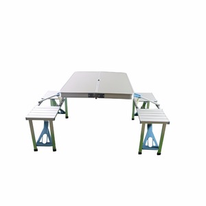 Ligero Picnic <span class=keywords><strong>mesa</strong></span> <span class=keywords><strong>de</strong></span> Camping plegable sillas <span class=keywords><strong>de</strong></span> <span class=keywords><strong>mesa</strong></span> <span class=keywords><strong>de</strong></span> juego portátil <span class=keywords><strong>de</strong></span> aluminio <span class=keywords><strong>mesa</strong></span> plegable 4 asiento - Product Image 1
