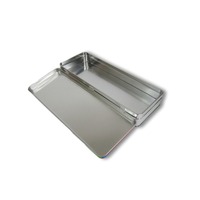 Échantillon gratuit Recycler Rectangulaire En Métal Boîte À Biscuits