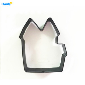 Découpeur de biscuits personnalisé Halloween chat <span class=keywords><strong>chauve</strong></span>-<span class=keywords><strong>souris</strong></span> citrouille pour enfants Outils de biscuits pour animaux en acier inoxydable - Product Image 3