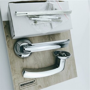 Chrome en aluminium <span class=keywords><strong>de</strong></span> Haute <span class=keywords><strong>qualité</strong></span> poignées chrome <span class=keywords><strong>poignée</strong></span> <span class=keywords><strong>de</strong></span> <span class=keywords><strong>porte</strong></span> intérieure - Product Image 3