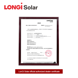 LONGI Solar es la n ° 1 de las ventas de módulos PV en China en 2017 295 <span class=keywords><strong>W</strong></span> mono transparente panel solar - Product Image 4