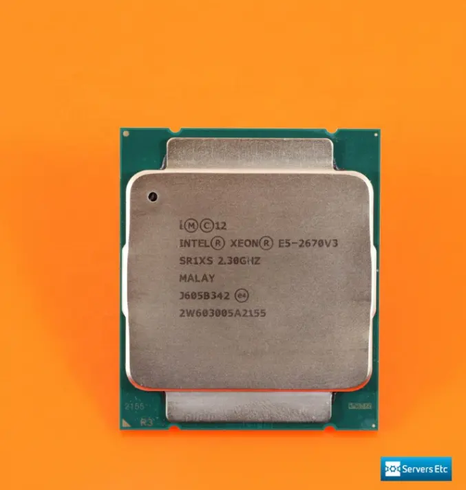 Intel Xeon E5-2670v4 CPU 2.3GHz à 12 cœurs 24 fils 30MB 120W Processeur