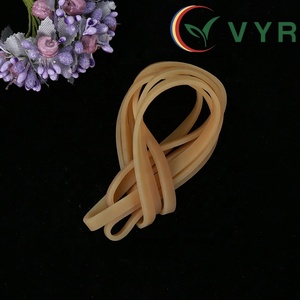 Bán Buôn Tự Nhiên Ban Nhạc Cao Su Chất Lượng Tốt Phẳng Nâu 25Cm Dài Cao Su Cao Su Ban Nhạc Đàn Hồi - Product Image 3