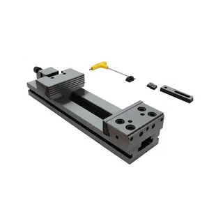 GT Series Precision Modular Vise/Modular Mesin Presisi ViseJaw Lebar 125MM Pembukaan 150MM CNC Gratis VISE