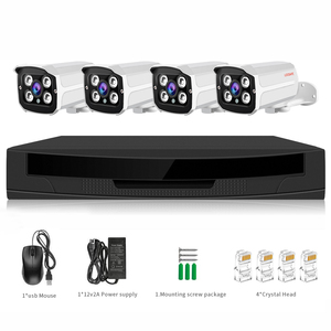 Seguridad hogareña 1080P 8 CH POE NVR KIT 8 Uds Juego de Cámara - Product Image 4