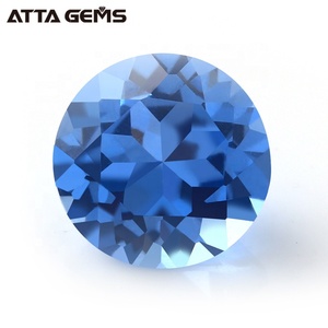 Sri lanka #109 Synthétique Aigue-Marine Bleu Pierres Synthétiques <span class=keywords><strong>Spinelle</strong></span> Prix Par Carat - Product Image 1