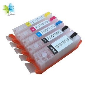 WINNERJET cartucho de tinta rellenable PGI-570 CLI-571 para CANON PIXMA <span class=keywords><strong>TS8050</strong></span> TS8051 TS8052 TS8053 TS9050 TS9055 - Product Image 2