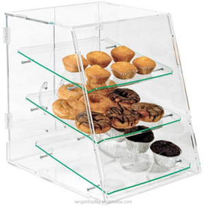 Iangel Acrylic tự chọn hiển thị thực phẩm đứng bánh rán và bánh Pop hiển thị giá - Product Image 2