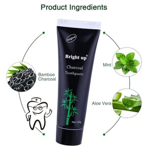 2019 best natural bamboo activated charcoal teeth whitening toothpaste for teeth and gums - Product Image 5