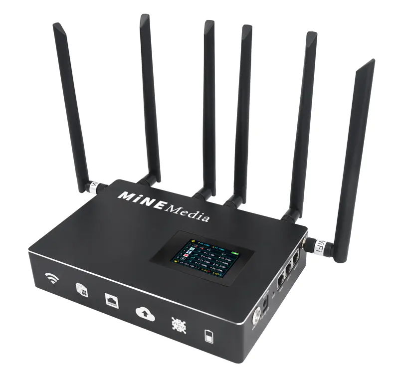 4g склеивающий маршрутизатор 4 SIM поддерживает различные протоколы 3G/4G/LTE/Wi-Fi склеивание 4 сотовых связи вместе
