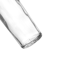 Bouteilles de liqueur miniatures rondes 40 ml Bouteilles d'alcool en verre vides miniatures transparentes avec bouchons - Product Image 6