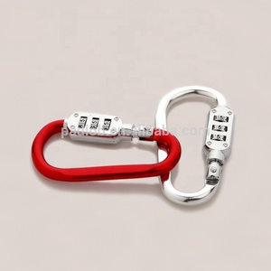 BBD-HE02 Multi-color <span class=keywords><strong>de</strong></span> aleación <span class=keywords><strong>de</strong></span> zinc <span class=keywords><strong>de</strong></span> mochila mosquetón código <span class=keywords><strong>de</strong></span> <span class=keywords><strong>bloqueo</strong></span> - Product Image 3