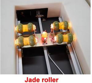 Cama massageadora jade com 9 + 4 rolos de jade - Product Image 5
