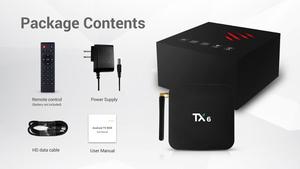 กล่องทีวี H6 รุ่นใหม่ล่าสุด ราคาโรงงาน <span class=keywords><strong>TX6</strong></span> Quad Core <span class=keywords><strong>Android</strong></span> 9.0 Tanix <span class=keywords><strong>Tx6</strong></span> 4GB 64GB อินเทอร์เน็ต Allwinner H6 <span class=keywords><strong>Android</strong></span> TV <span class=keywords><strong>Box</strong></span> - Product Image 6