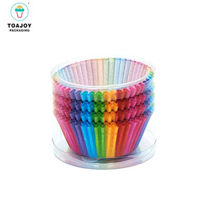 40gsm papel hermoso <span class=keywords><strong>de</strong></span> <span class=keywords><strong>la</strong></span> categoría alimenticia hornear <span class=keywords><strong>taza</strong></span> Arco Iris caja <span class=keywords><strong>de</strong></span> <span class=keywords><strong>la</strong></span> Magdalena - Product Image 1