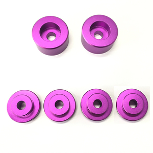 6 개/대 알루미늄 솔리드 차동 마운트 부싱 NISSA * SKYLINE R32 R33 R34 NISSA * 실비아 240SX S14 S15 NISSA * R200 <span class=keywords><strong>DIFF</strong></span> - Product Image 2