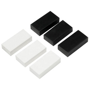 Stampa personalizzata rettangolo bianco e nero morbido gomma da matita per la scuola - Product Image 3