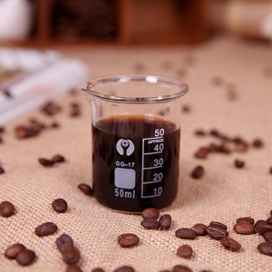 Borosilicate आधुनिक शास्त्रीय हाथ उड़ा पीने के गिलास बीकर मापने - Product Image 5