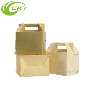 Biodegradable cartón corrugado de embalaje de papel de impresión de un solo <span class=keywords><strong>vino</strong></span> de la botella de <span class=keywords><strong>vino</strong></span> de caja de regalo - Product Image 2