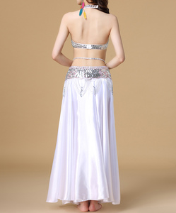 <span class=keywords><strong>Costume</strong></span> da danza del ventre in stile arabico <span class=keywords><strong>Costume</strong></span> professionale <span class=keywords><strong>reggiseno</strong></span> con perline Top cintura gonna abito - Product Image 2