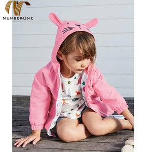 Abrigo <span class=keywords><strong>de</strong></span> moda <span class=keywords><strong>de</strong></span> los niños con capucha chaqueta con capucha chica cortavientos - Product Image 4