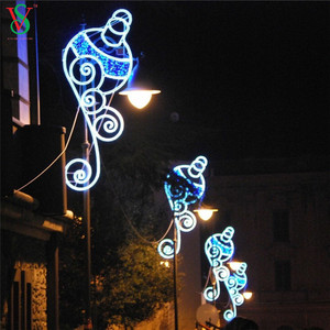 Luces decorativas navideñas para exteriores, poste de luz con cuerda Led - Product Image 4