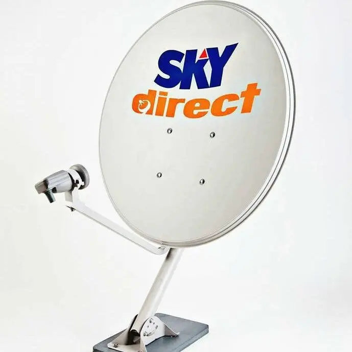 Спутниковая антенна Ku band 60 см работает с C band LNB для Филиппин Market Sky Direct