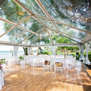 COSCO de aluminio al aire libre de la estructura gigante boda fiesta carpa techo claro boda tienda - Product Image 1