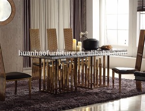 Meubles de maison de luxe modernes, salle à manger, ensembles de tables à manger tendance, 6, <span class=keywords><strong>8</strong></span>, 10, 12 chaises, tables, ensemble de tables à manger de restaurant - Product Image 3